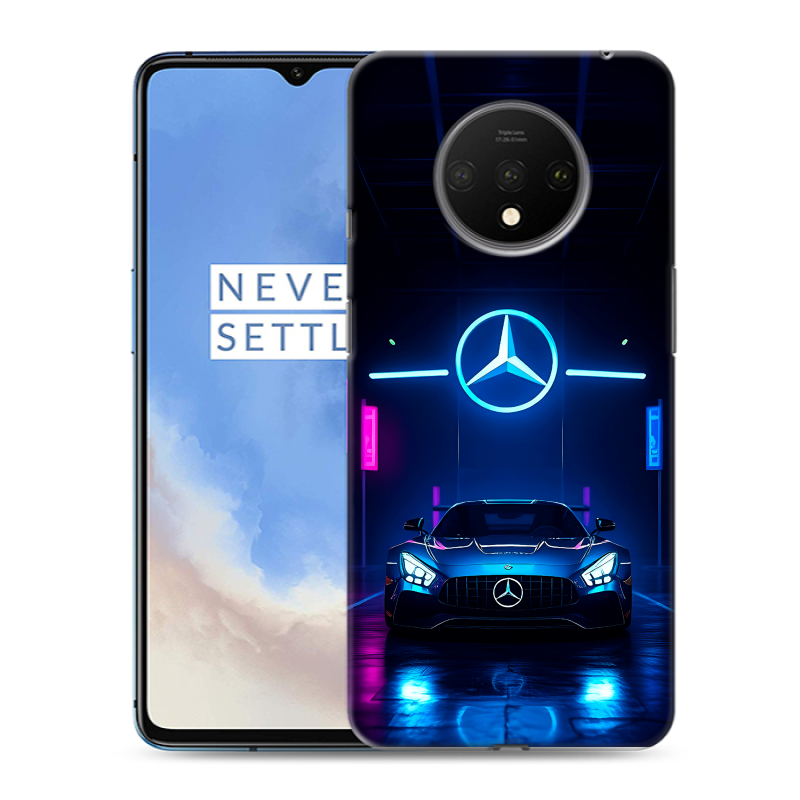 Силиконовый чехол на OnePlus 7T с принтом Mercedes Мерседес Силиконовый чехол на OnePlus 7T с принтом Mercedes Мерседес