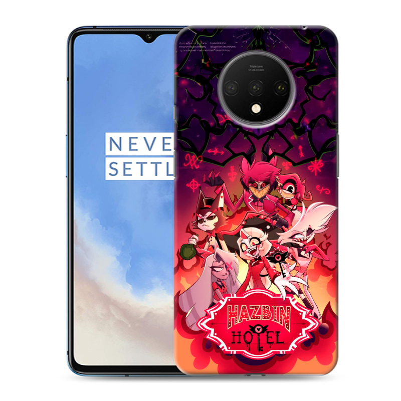 Пластиковый чехол на OnePlus 7T с принтом Hazbin Hotel Отель Хазбин Пластиковый чехол на OnePlus 7T с принтом Hazbin Hotel Отель Хазбин