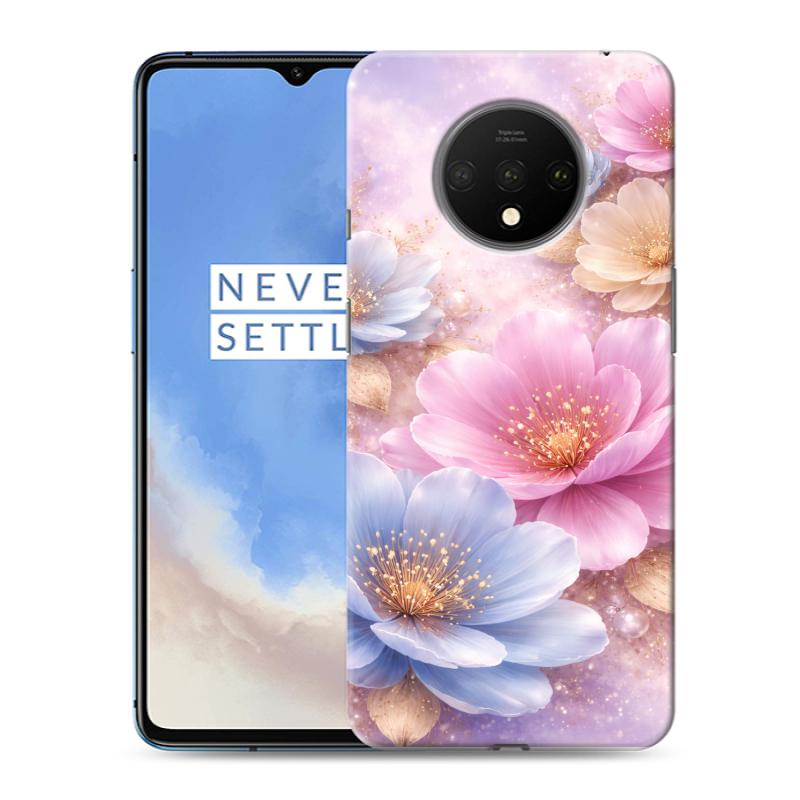 Пластиковый чехол на OnePlus 7T с принтом женский Пластиковый чехол на OnePlus 7T с принтом женский