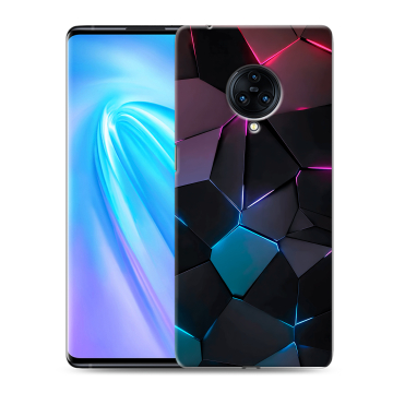 Пластиковый чехол на Vivo NEX 3 с принтом Геометрия неона Пластиковый чехол на Vivo NEX 3 с принтом Геометрия неона