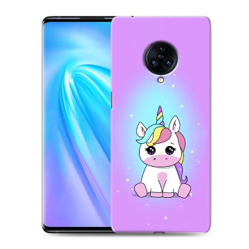 Пластиковый чехол на Vivo NEX 3 с принтом Единорог Пластиковый чехол на Vivo NEX 3 с принтом Единорог