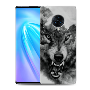 Пластиковый чехол на Vivo NEX 3 с принтом Волк Пластиковый чехол на Vivo NEX 3 с принтом Волк