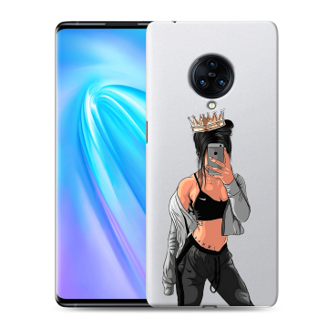 Пластиковый чехол на Vivo NEX 3 с принтом Женские принты Пластиковый чехол на Vivo NEX 3 с принтом Женские принты