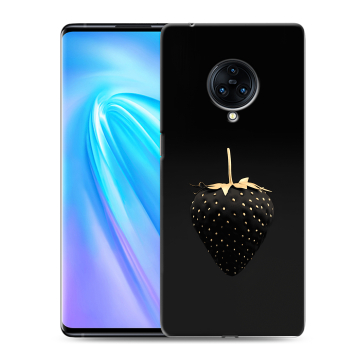 Пластиковый чехол на Vivo NEX 3 с принтом Черная клубника Пластиковый чехол на Vivo NEX 3 с принтом Черная клубника