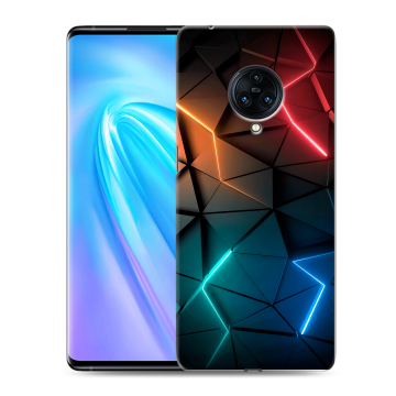 Пластиковый чехол на Vivo NEX 3 с принтом Абстракция неон Пластиковый чехол на Vivo NEX 3 с принтом Абстракция неон