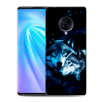 Пластиковый чехол на Vivo NEX 3 с принтом Волки Пластиковый чехол на Vivo NEX 3 с принтом Волки