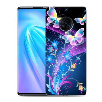 Пластиковый чехол на Vivo NEX 3 с принтом Бабочки Пластиковый чехол на Vivo NEX 3 с принтом Бабочки