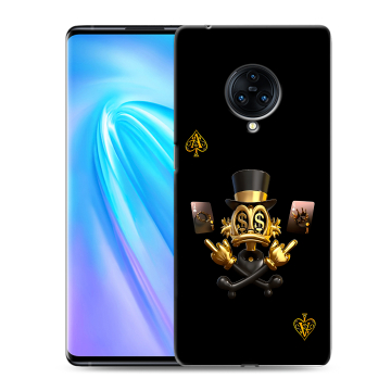 Пластиковый чехол на Vivo NEX 3 с принтом Золотой скрудж макдак Пластиковый чехол на Vivo NEX 3 с принтом Золотой скрудж макдак