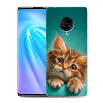 Пластиковый чехол на Vivo NEX 3 с принтом котенок Пластиковый чехол на Vivo NEX 3 с принтом котенок