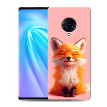 Пластиковый чехол на Vivo NEX 3 с принтом милая лиса Пластиковый чехол на Vivo NEX 3 с принтом милая лиса