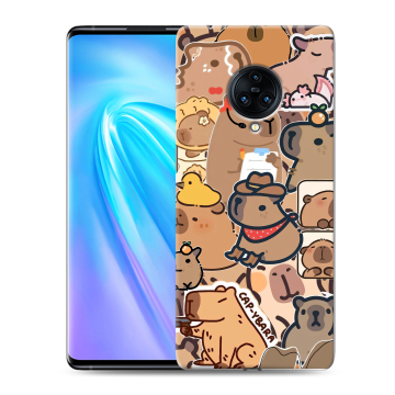 Пластиковый чехол на Vivo NEX 3 с принтом капибара Пластиковый чехол на Vivo NEX 3 с принтом капибара