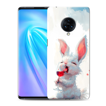 Пластиковый чехол на Vivo NEX 3 с принтом кролик зайчик Пластиковый чехол на Vivo NEX 3 с принтом кролик зайчик