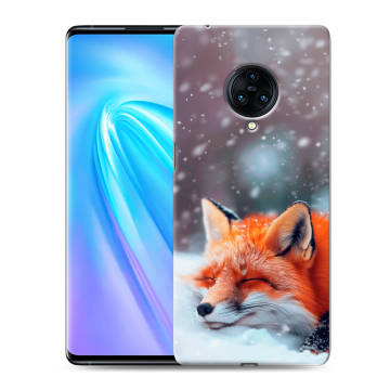 Пластиковый чехол на Vivo NEX 3 с принтом лиса Пластиковый чехол на Vivo NEX 3 с принтом лиса