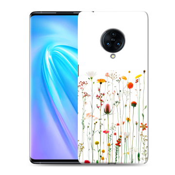 Пластиковый чехол на Vivo NEX 3 с принтом цветы Пластиковый чехол на Vivo NEX 3 с принтом цветы