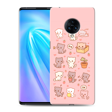 Пластиковый чехол на Vivo NEX 3 с принтом Hello Kitty Хелоу Кити Пластиковый чехол на Vivo NEX 3 с принтом Hello Kitty Хелоу Кити