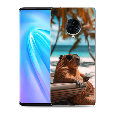 Пластиковый чехол на Vivo NEX 3 с принтом Капибара Пластиковый чехол на Vivo NEX 3 с принтом Капибара