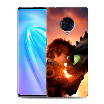 Пластиковый чехол на Vivo NEX 3 с принтом Как приручить дракона Пластиковый чехол на Vivo NEX 3 с принтом Как приручить дракона