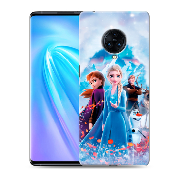 Пластиковый чехол на Vivo NEX 3 с принтом Холодное сердце Frozen Пластиковый чехол на Vivo NEX 3 с принтом Холодное сердце Frozen