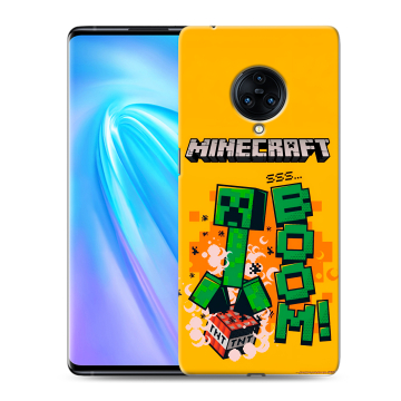 Пластиковый чехол на Vivo NEX 3 с принтом Майнкрафт Minecraft Пластиковый чехол на Vivo NEX 3 с принтом Майнкрафт Minecraft
