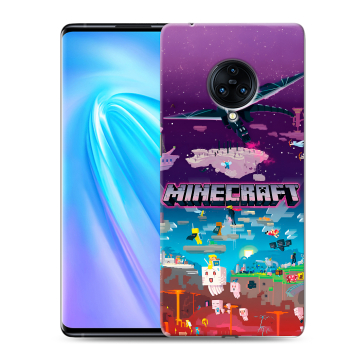 Пластиковый чехол на Vivo NEX 3 с принтом Майнкрафт Minecraft Пластиковый чехол на Vivo NEX 3 с принтом Майнкрафт Minecraft