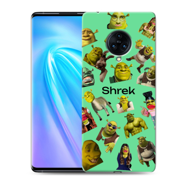 Пластиковый чехол на Vivo NEX 3 с принтом Шрек Shrek