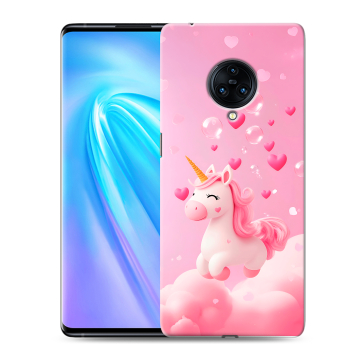Пластиковый чехол на Vivo NEX 3 с принтом Единорог Пластиковый чехол на Vivo NEX 3 с принтом Единорог