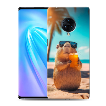 Пластиковый чехол на Vivo NEX 3 с принтом Капибара Пластиковый чехол на Vivo NEX 3 с принтом Капибара