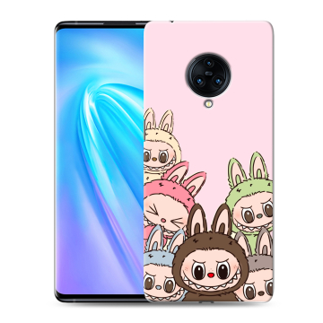 Пластиковый чехол на Vivo NEX 3 с принтом Лабубу