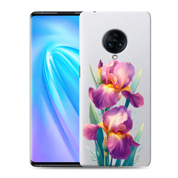 Пластиковый чехол на Vivo NEX 3 с принтом Цветы орхидеи