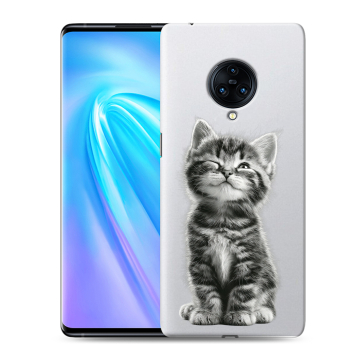Пластиковый чехол на Vivo NEX 3 с принтом Котенок Пластиковый чехол на Vivo NEX 3 с принтом Котенок