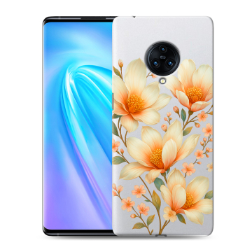 Пластиковый чехол на Vivo NEX 3 с принтом Цветы
