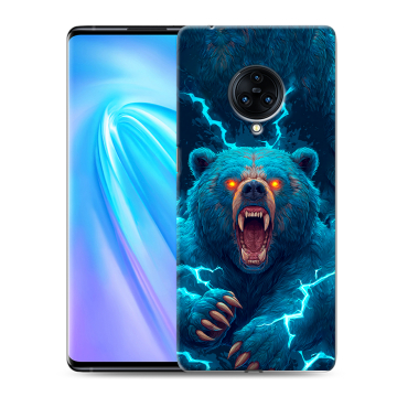 Пластиковый чехол на Vivo NEX 3 с принтом Медведь