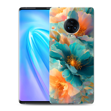 Пластиковый чехол на Vivo NEX 3 с принтом Цветы