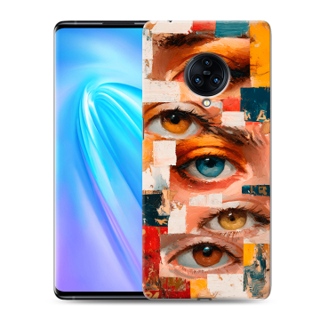 Пластиковый чехол на Vivo NEX 3 с принтом Модный принт