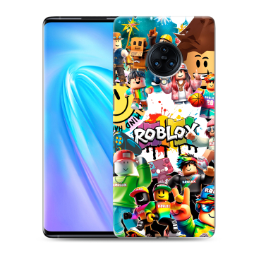 Пластиковый чехол на Vivo NEX 3 с принтом Roblox Роблокс