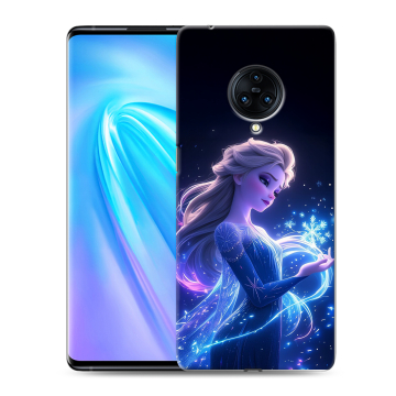Пластиковый чехол на Vivo NEX 3 с принтом Холодное сердце Frozen Пластиковый чехол на Vivo NEX 3 с принтом Холодное сердце Frozen