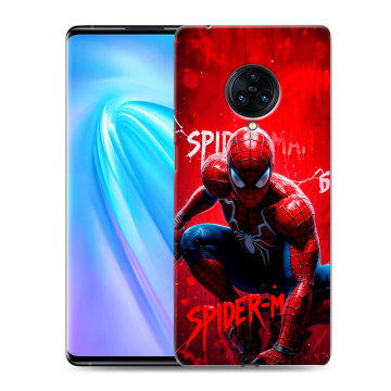Пластиковый чехол на Vivo NEX 3 с принтом Spiderman Человек паук