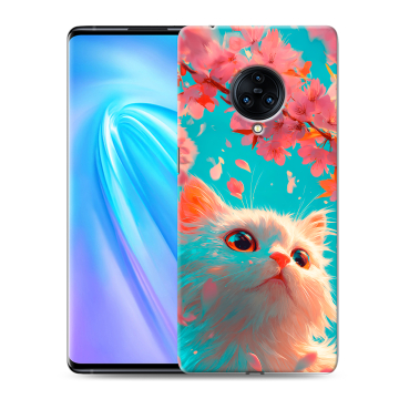 Пластиковый чехол на Vivo NEX 3 с принтом Красивый кот