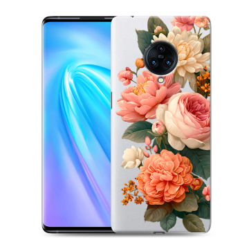 Пластиковый чехол на Vivo NEX 3 с принтом цветы