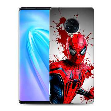 Пластиковый чехол на Vivo NEX 3 с принтом Spiderman Человек паук Пластиковый чехол на Vivo NEX 3 с принтом Spiderman Человек паук