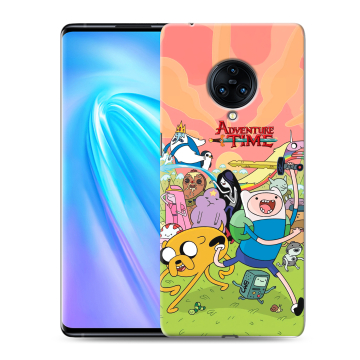 Пластиковый чехол на Vivo NEX 3 с принтом Adventure time Время приключений