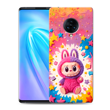 Пластиковый чехол на Vivo NEX 3 с принтом Labubu Лабубу Пластиковый чехол на Vivo NEX 3 с принтом Labubu Лабубу