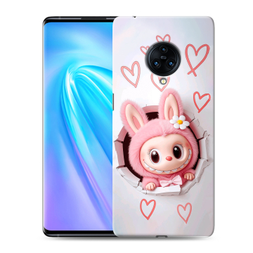 Пластиковый чехол на Vivo NEX 3 с принтом Labubu Лабубу Пластиковый чехол на Vivo NEX 3 с принтом Labubu Лабубу