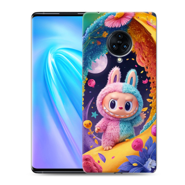 Пластиковый чехол на Vivo NEX 3 с принтом Labubu Лабубу Пластиковый чехол на Vivo NEX 3 с принтом Labubu Лабубу