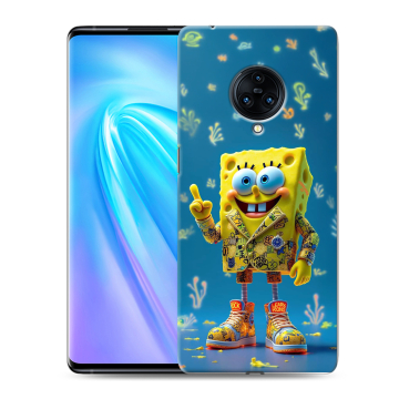 Пластиковый чехол на Vivo NEX 3 с принтом Спанч боб Спанчбоб Пластиковый чехол на Vivo NEX 3 с принтом Спанч боб Спанчбоб