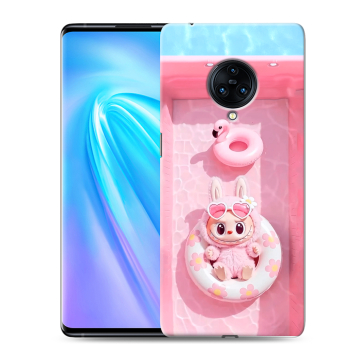 Пластиковый чехол на Vivo NEX 3 с принтом Labubu Лабубу Пластиковый чехол на Vivo NEX 3 с принтом Labubu Лабубу