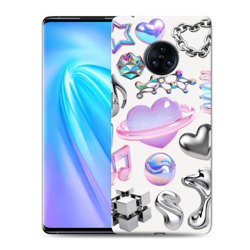 Пластиковый чехол на Vivo NEX 3 с принтом Y2K Пластиковый чехол на Vivo NEX 3 с принтом Y2K