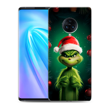 Пластиковый чехол на Vivo NEX 3 с принтом Гринч Новый год Рождество