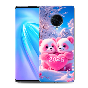 Пластиковый чехол на Vivo NEX 3 с принтом Новый год