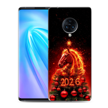 Пластиковый чехол на Vivo NEX 3 с принтом Новый год